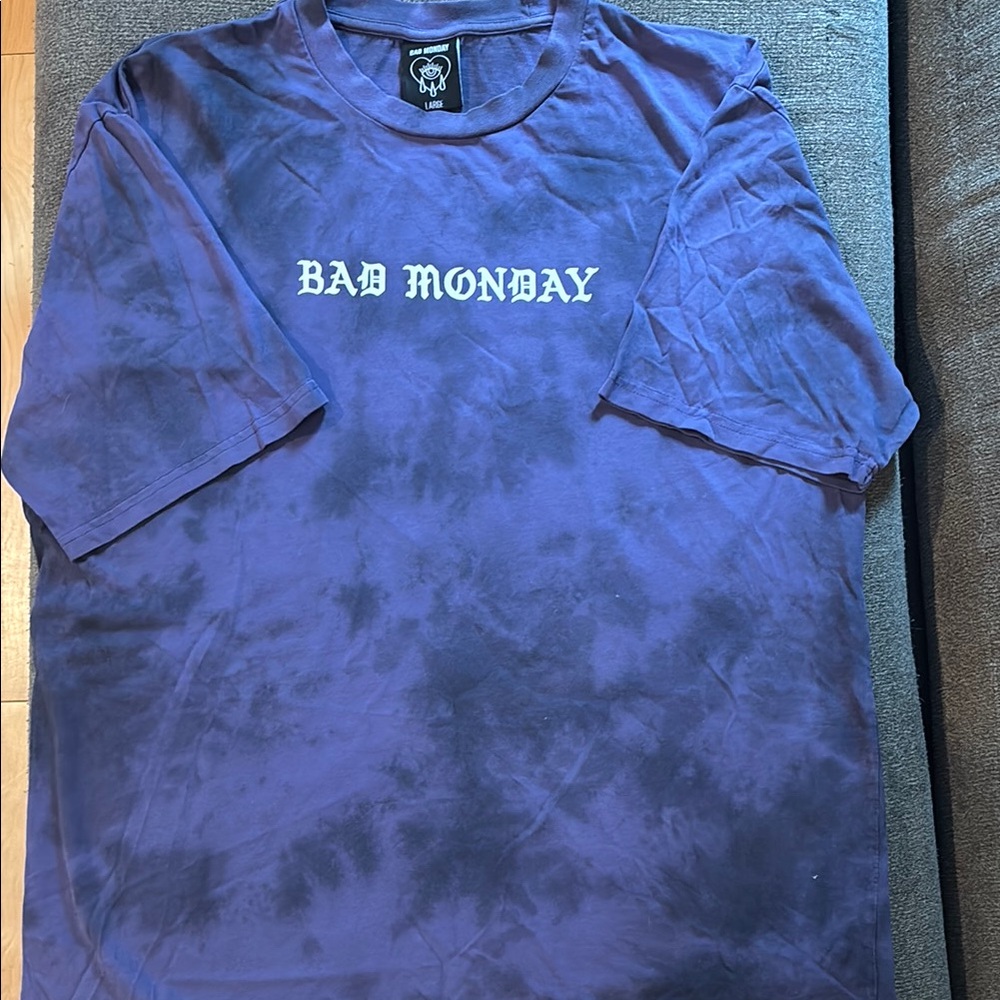 Purple Tie-Dye Short Sleeve Tee